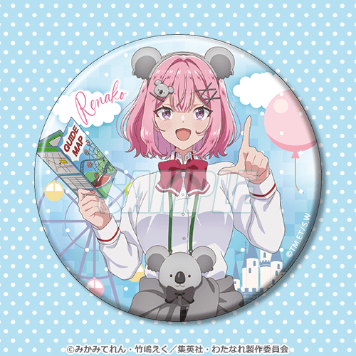 缶バッジ れな子
