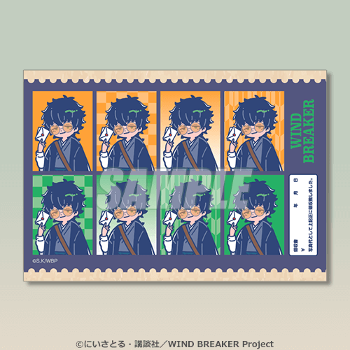 証明写真風ステッカー 十亀条