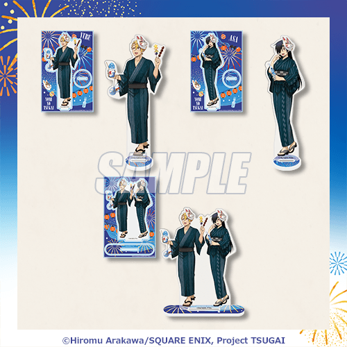B賞 アクリルスタンドフィギュア全3種セット
