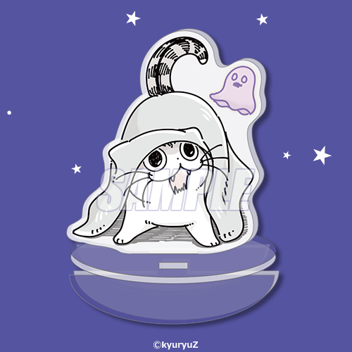 B-5 ゆらゆらアクリルスタンド おばけ