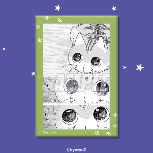 C-4 缶バッジ チラチラ