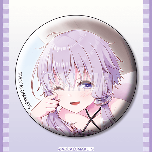 缶バッジ 寝起き 描き下ろし