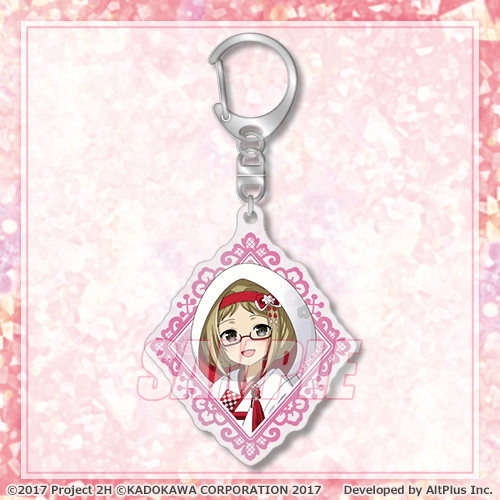 C-4 アクリルキーホルダー 秋原雪花