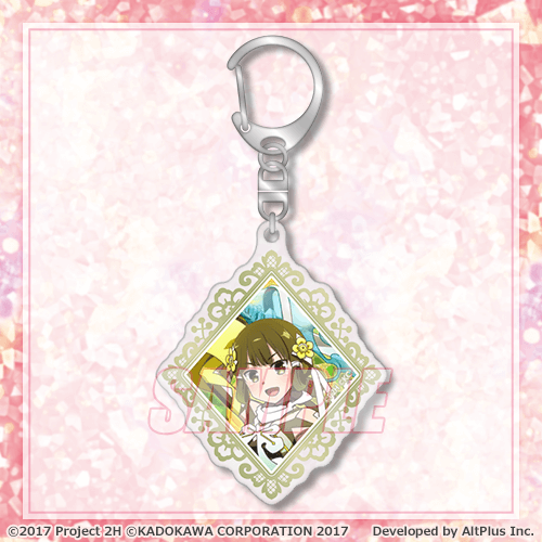 C-8 アクリルキーホルダー 白鳥歌野 ゲームイラスト
