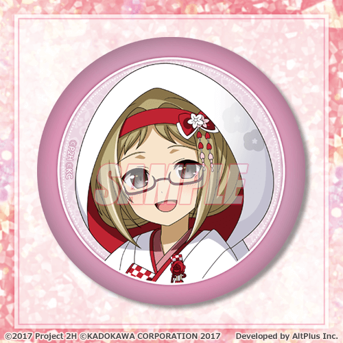 D-4 缶バッジ 秋原雪花