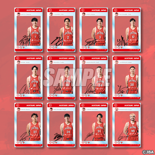 「AKATSUKI JAPAN」オンラインくじ【10連セット+おまけ】