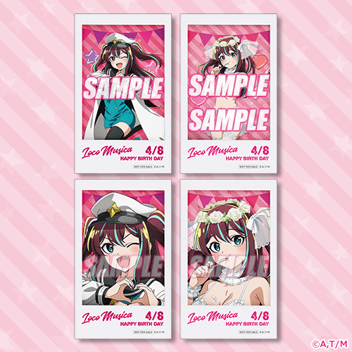 「魔法少女にあこがれて」ロコムジカ HappyBirthdayオンラインくじ【10連セット+おまけ】