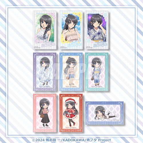 『青春ブタ野郎はサンタクロースの夢を見ない』オンラインくじ【10連セット+おまけ】