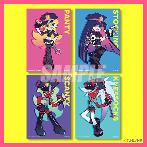 「New PANTY & STOCKING with GARTERBELT」オンラインくじ アメリカンポリスver.【10連セット+おまけ】