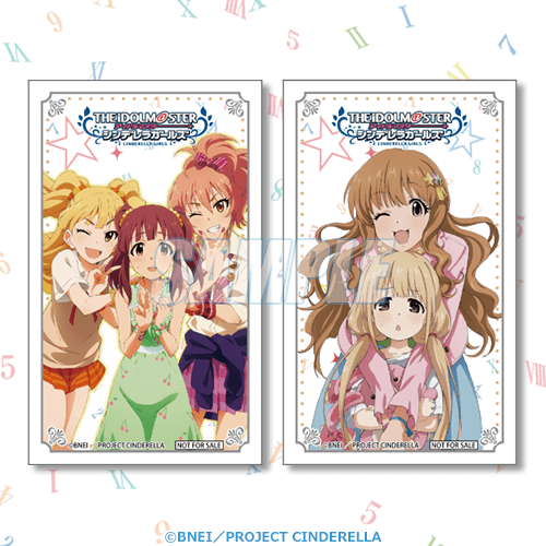 TVアニメ「アイドルマスター シンデレラガールズ」Newtype オンラインくじ【10連セット+おまけ】